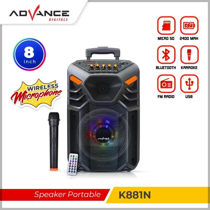 Advance Speaker Bluetooth H810N